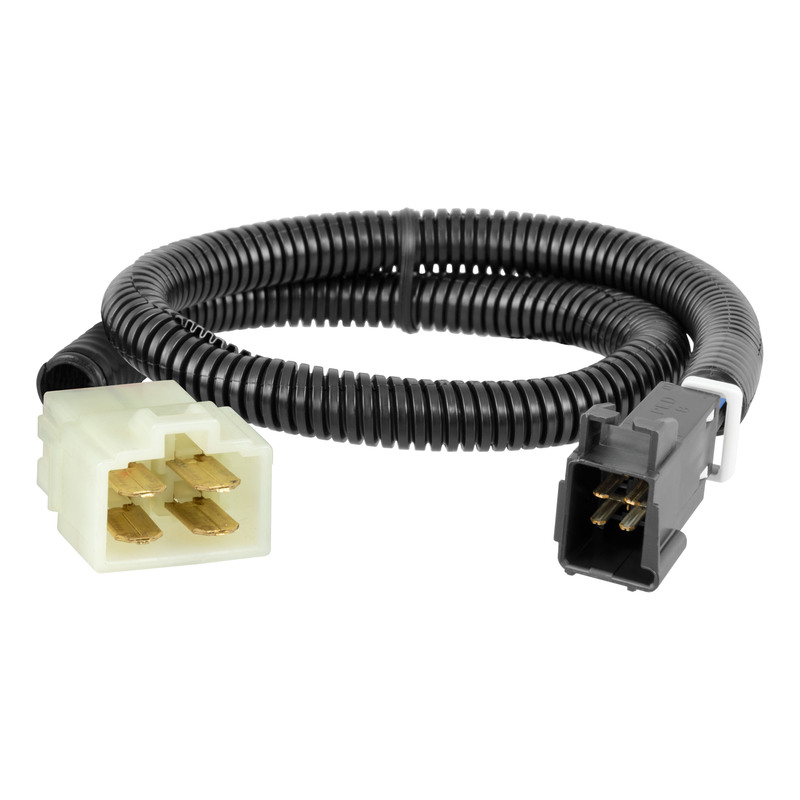 CURT 51529 Quick Plug Brake Controller Wiring Harness, Compatible with Select Hyundai Palisade, Santa Cruz, Kia Telluride
